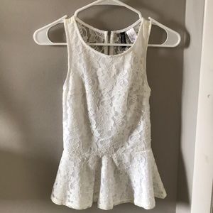 lace tank top blouse